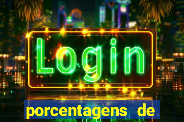 porcentagens de jogos pagantes